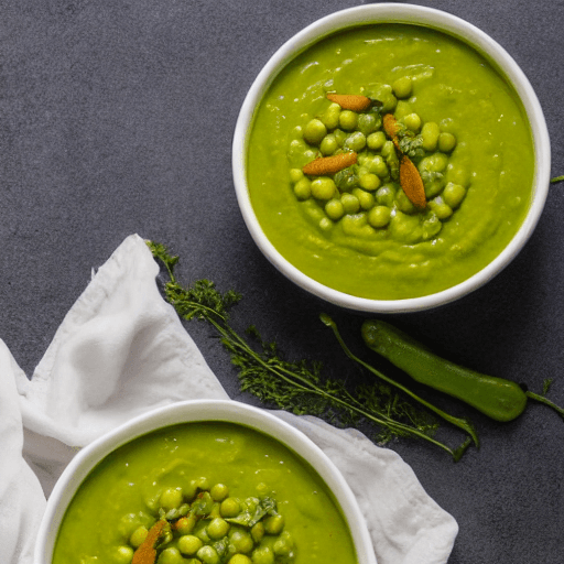 split pea soup food