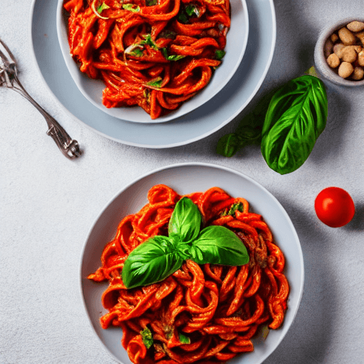 strozzapreti all'arrabbiata food