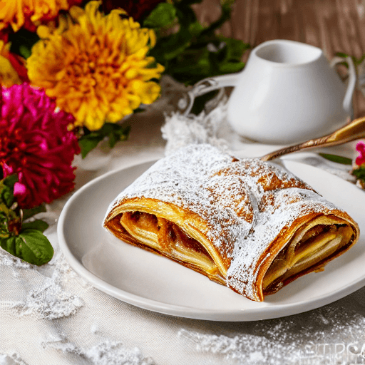 strudel di mele food
