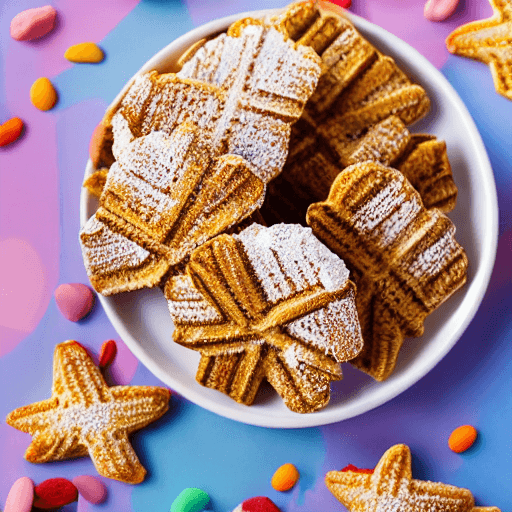 suikerwafels met stroop food
