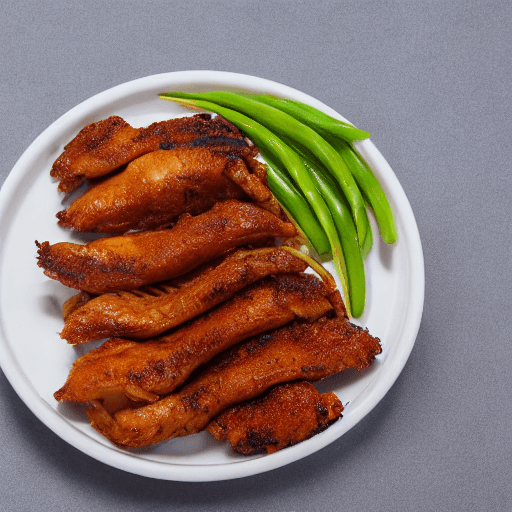 suya with chicken gambia food