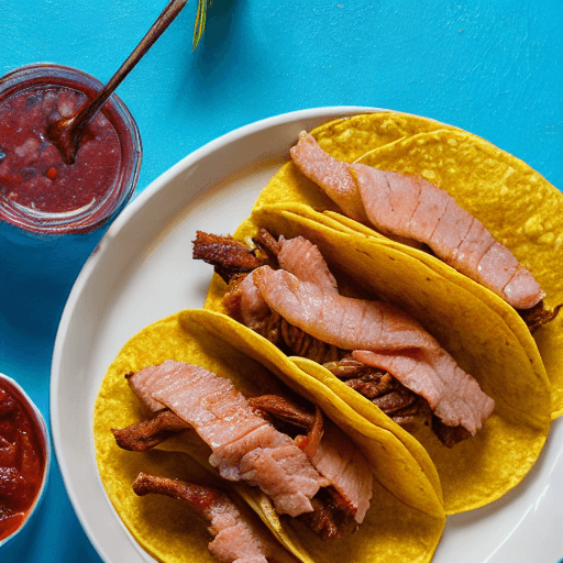 tacos de lechón food