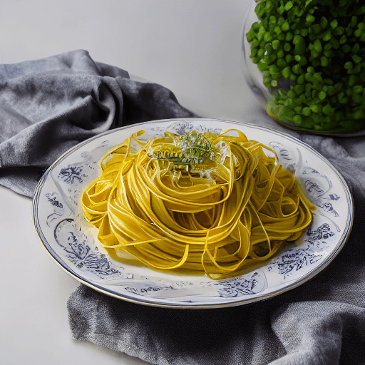 tagliatelle al limone food