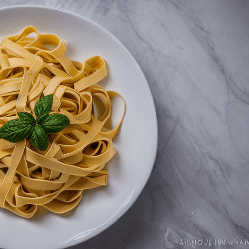 tagliatelle al tartufo food