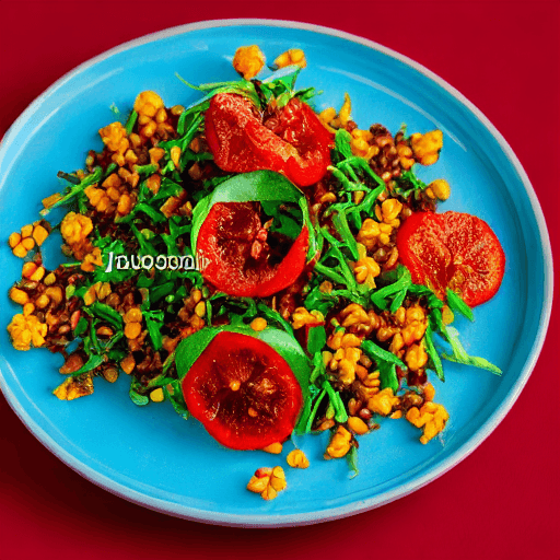 taktouka jbane bil khoudnjine wal djaj food