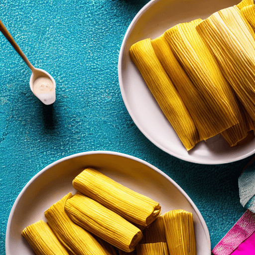 tamales de carnitas y elote guatemala food