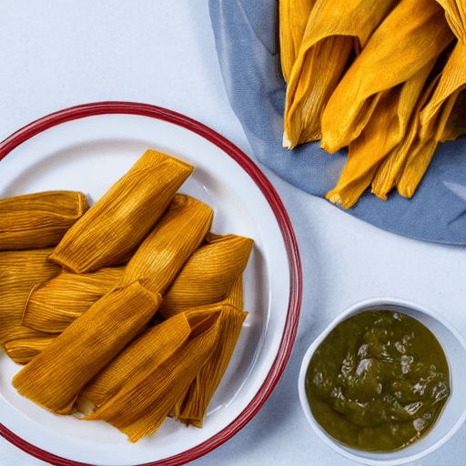 tamales de queso y chicharr n guatemala food