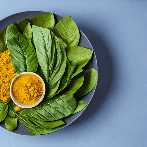 taro leaves with coconut curry kiribati food