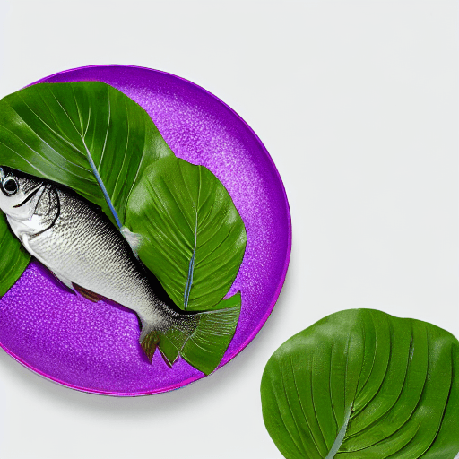 taro leaves with fish kiribati food