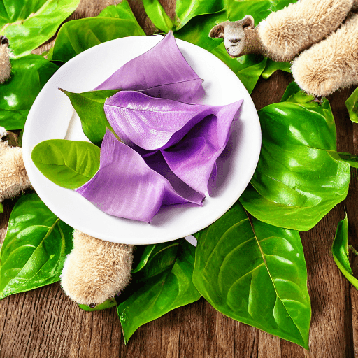 taro leaves with sheep kiribati food