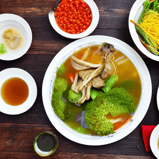 teochew steamboat food