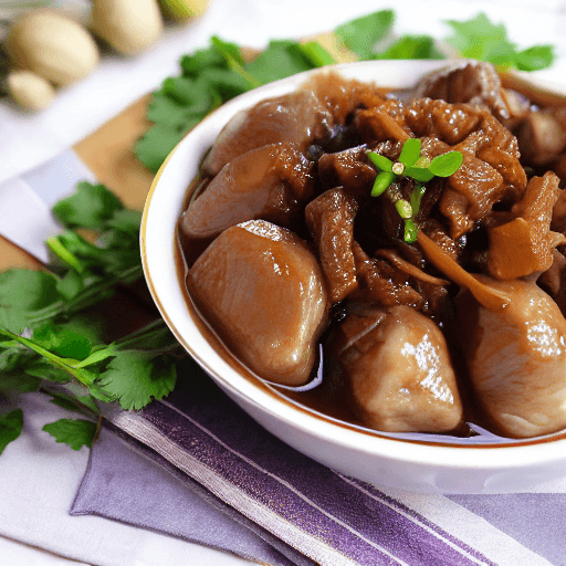 thit kho food