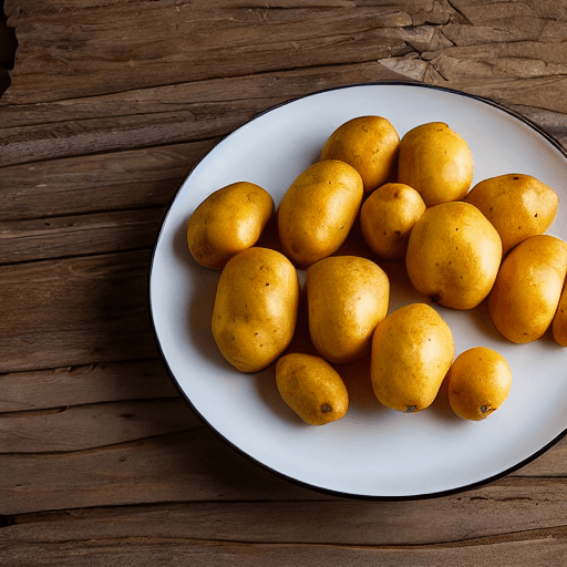 tiganites patates food