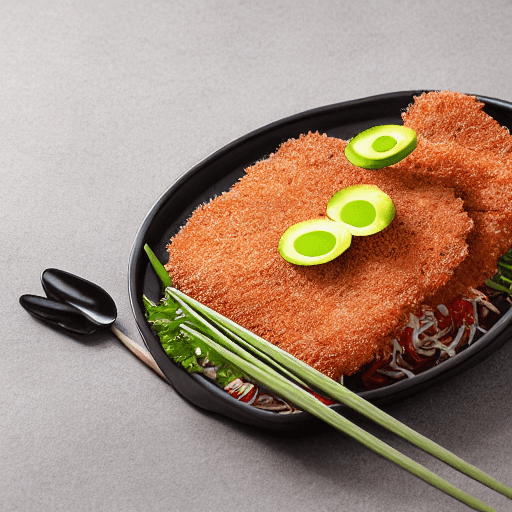 tonkatsu food