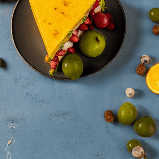 torta de frutas con chicha paraguay food