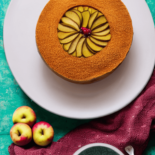 torta de manzana paraguay food