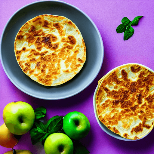 tortilla de manzana paraguay food