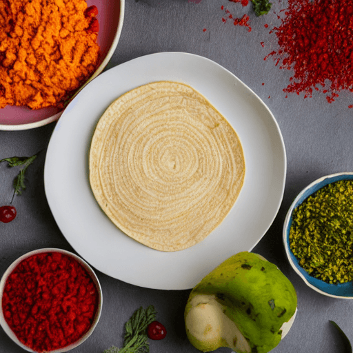 tortilla i ugn food