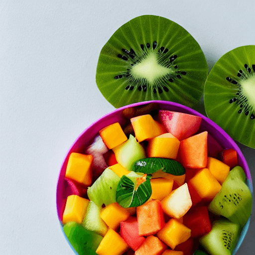 tropical fruit salad bahamas food