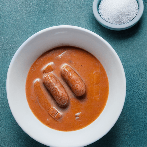 uji de milho e sausage stew mozambique food