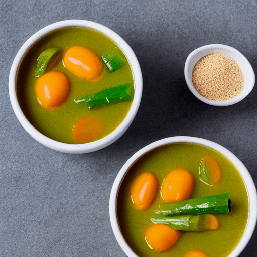 uji de milho e vegetais mozambique food