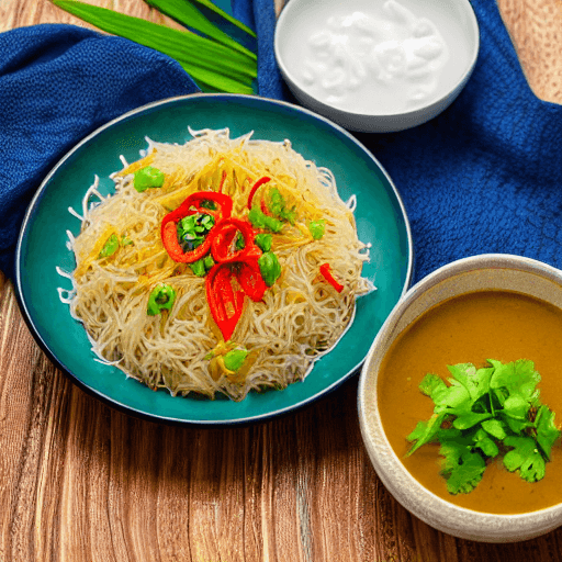 vermicelli curry rice mauritius food