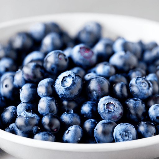 wild blueberries food