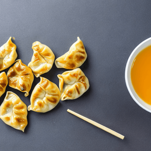 yaki gyoza food