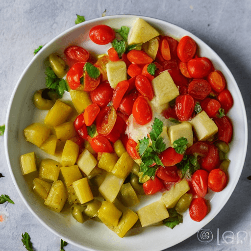 yuca con lim n y queso y tomates honduras food