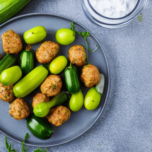 zucchini keftedes food