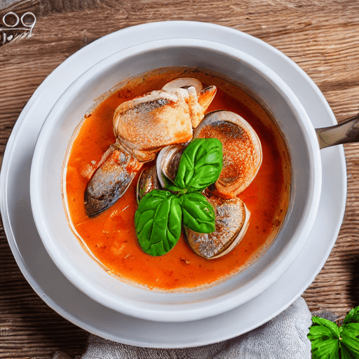 zuppa di pesce food