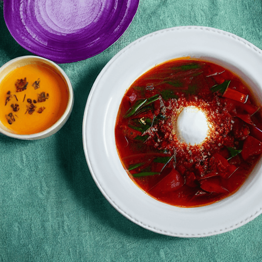 m m lig cu br nz i iaurt i sm nt n i p ine de la gr mad i borscht i ciorb de varz moldova food