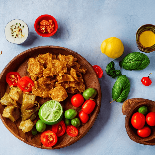 machete con chicharr n y queso y tomates y cebolla y papas y verduras y legumbres y pescado paraguay food