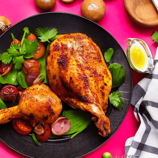 pollo al horno dominican republic food