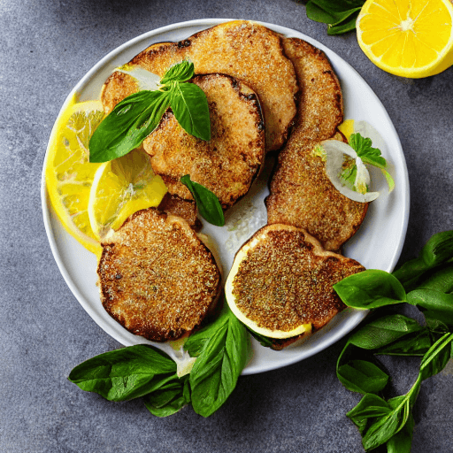 scaloppine al limone food